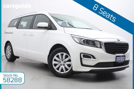 White 2020 Kia Carnival Wagon S