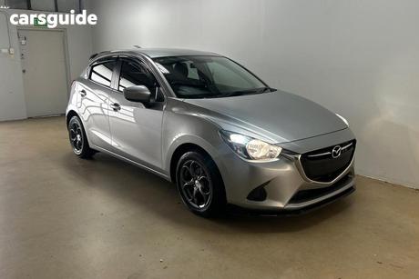 Grey 2015 Mazda 2 Hatchback Maxx