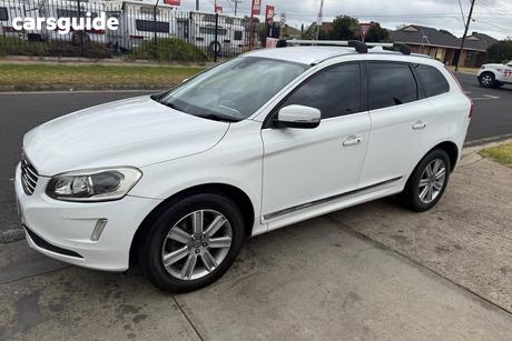 White 2016 Volvo XC60 Wagon D4 Luxury