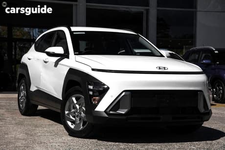 White 2026 Hyundai Kona Wagon