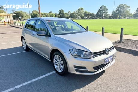 Silver 2013 Volkswagen Golf Hatchback 90 Tsi Comfortline