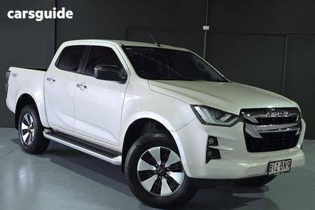 White 2021 Isuzu D-MAX Ute Tray LS-U (4X4) RG MY21