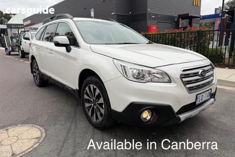 White 2016 Subaru Outback Wagon 2.5I