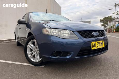 Blue 2008 Ford Falcon Cab Chassis Xr6