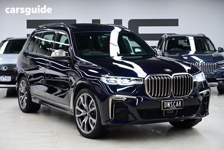 Black 2020 BMW X7 Wagon M50I