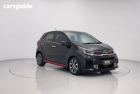 Black 2024 Kia Picanto Hatchback Gt-Line (Pe)