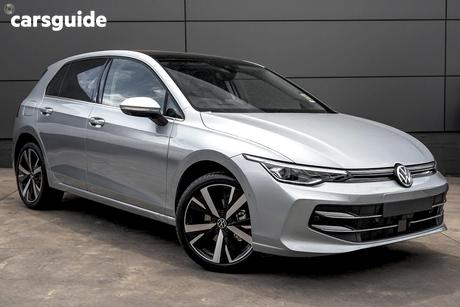 Silver 2025 Volkswagen Golf Hatchback Style