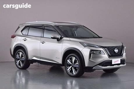 Silver 2023 Nissan X-Trail Wagon Ti (4Wd) E-Power (Hybrid)