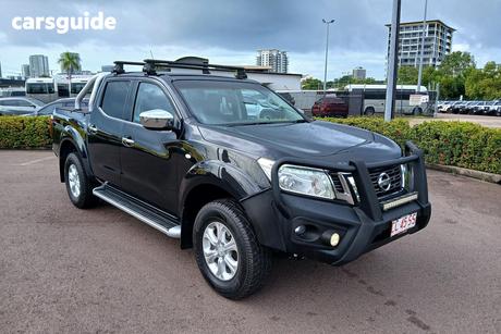 Black 2016 Nissan Navara Dual Cab Utility St (4X4)