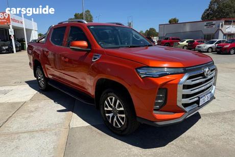 Orange 2023 LDV T60 Double Cab Utility Max Luxe (4X4)