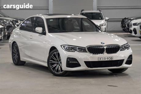 White 2019 BMW 320I Sedan M Sport
