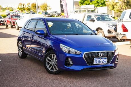 Blue 2019 Hyundai I30 Hatchback Active