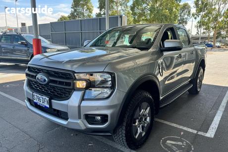 Silver 2025 Ford Ranger Double Cab Pick Up Phev Xlt (4X4)