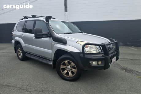 Silver 2005 Toyota Landcruiser Prado SUV VX 4X4