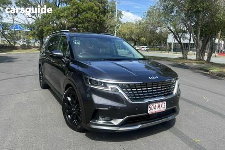Grey 2022 Kia Carnival Wagon Platinum