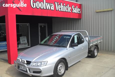 Silver 2004 Holden Commodore Utility