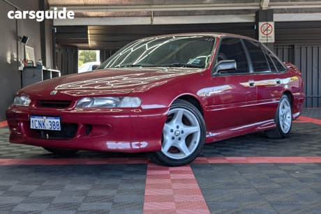 Red 1995 Holden Commodore Sedan Executive