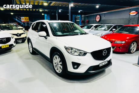 White 2012 Mazda CX-5 Wagon Grand Tourer (4X4)