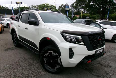White 2021 Nissan Navara Dual Cab Pick-up Pro-4X (4X4) With Canopy