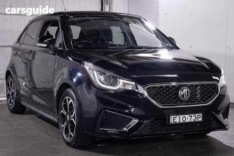 Black 2020 MG MG3 Hatchback Excite (With Navigation)