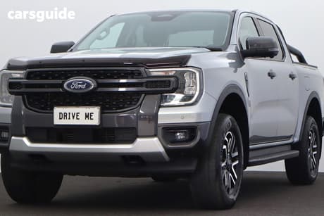 Silver 2022 Ford Ranger Double Cab Pick Up Sport 3.0 (4X4)