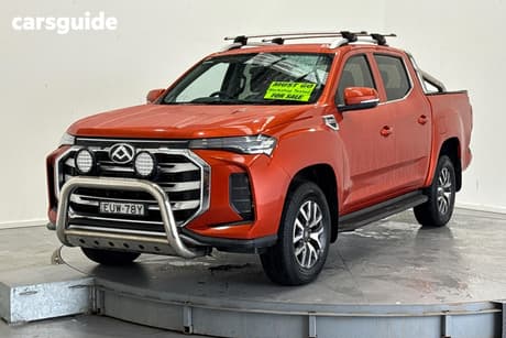 Orange 2022 LDV T60 Double Cab Utility Max Pro (4X4)