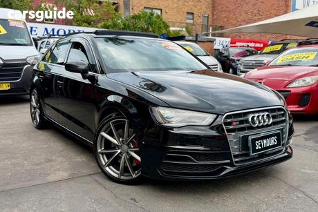 Black 2016 Audi S3 Hatchback Sportback 2.0 Tfsi S Tronic