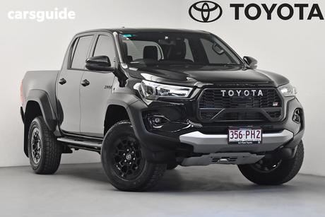 Black 2024 Toyota Hilux Double Cab Pick Up Gr-Sport (4X4)