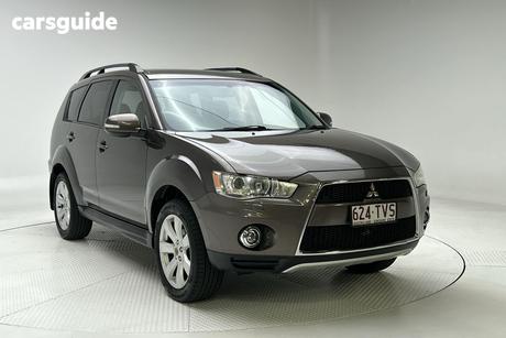 Brown 2012 Mitsubishi Outlander Wagon Xls