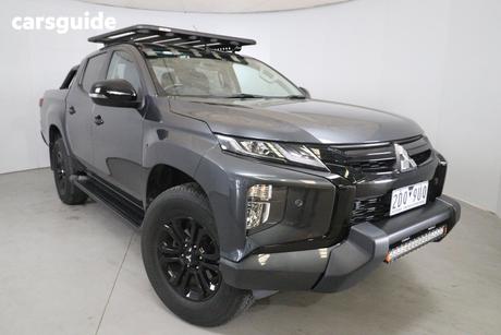 Grey 2021 Mitsubishi Triton Double Cab Pick Up Gsr (4X4)