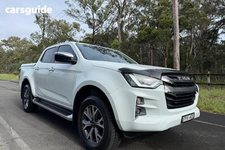 White 2023 Isuzu D-MAX Crew Cab Utility Ls-U (4X2) High-Ride