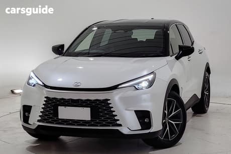 White 2025 Lexus LBX SUV