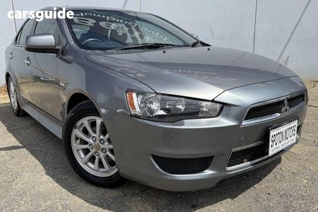 Grey 2012 Mitsubishi Lancer Sedan Lx