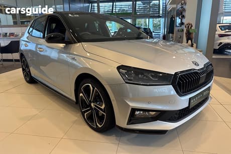 Silver 2024 Skoda Fabia Hatchback Monte Carlo 110Tsi