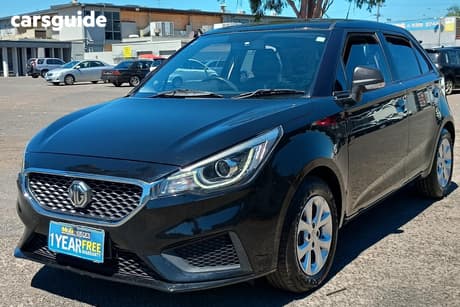 Black 2020 MG MG3 Hatchback Core