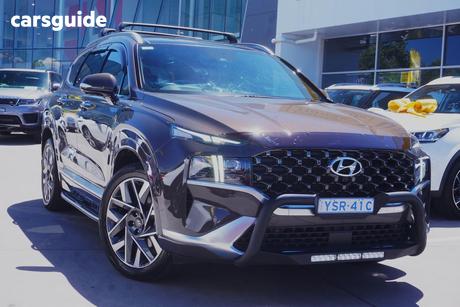 Brown 2021 Hyundai Santa FE Wagon Highlander Crdi (Awd)