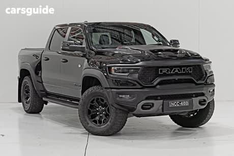 Black 2023 RAM 1500 Crew Cab Utility Trx (4X4)