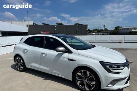White 2018 Renault Megane Hatchback Gt-Line