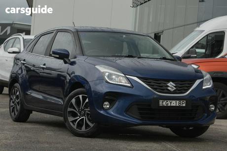 Blue 2019 Suzuki Baleno Hatchback Glx