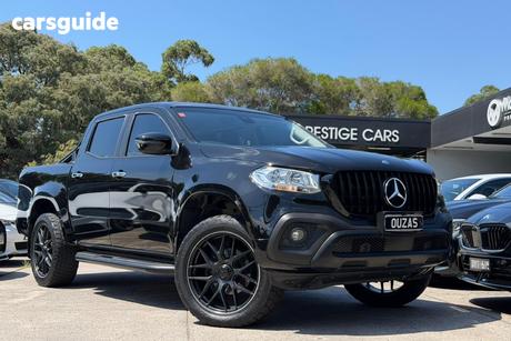 Black 2020 Mercedes-Benz X250 Dual Cab Chassis D Progressive (4Matic)