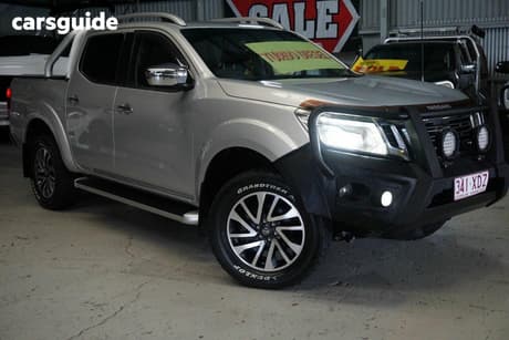 Silver 2017 Nissan Navara Dual Cab Utility St (4X4)