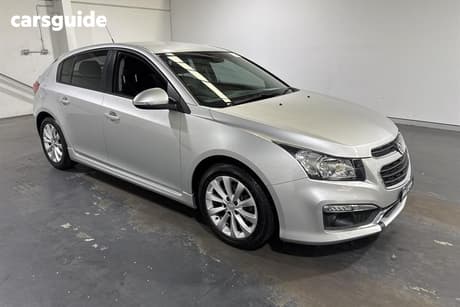 Silver 2015 Holden Cruze Hatchback Sri
