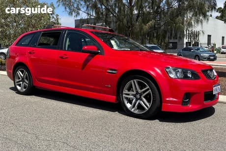Red 2012 Holden Commodore Sportswagon Sv6
