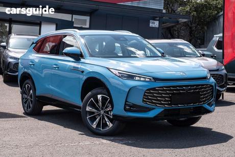 Blue 2025 MG HS Wagon Excite