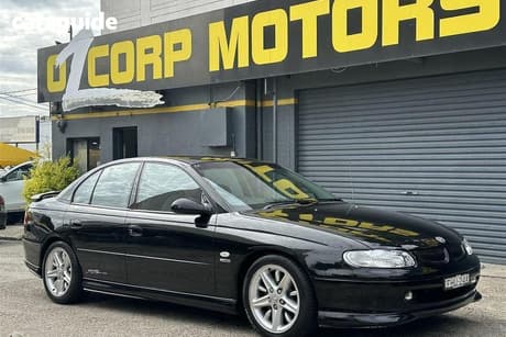 Black 1999 Holden Commodore Sedan Ss