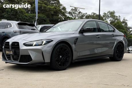 Grey 2025 BMW M3 Sedan Competition M Xdrive