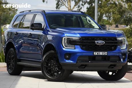 Blue 2025 Ford Everest Wagon Sport (4Wd)