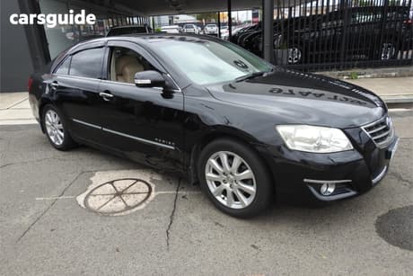 Black 2007 Toyota Aurion Sedan Presara