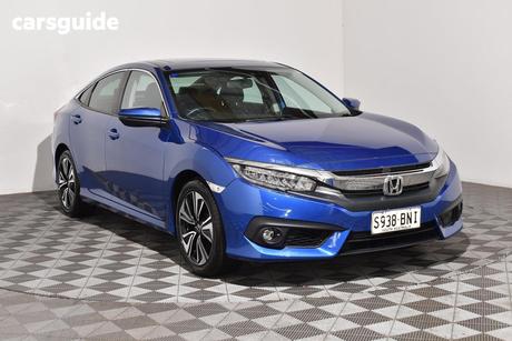 Blue 2016 Honda Civic Sedan Vti-Lx