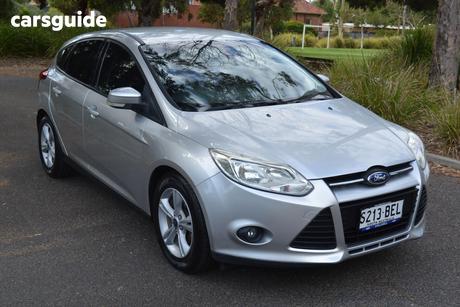Silver 2014 Ford Focus Hatchback Trend